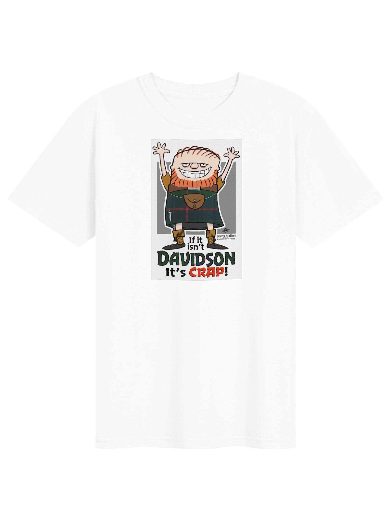 Davidson Clan Tartan - Funny Scottish Humor Scotty Wallace product image (235)