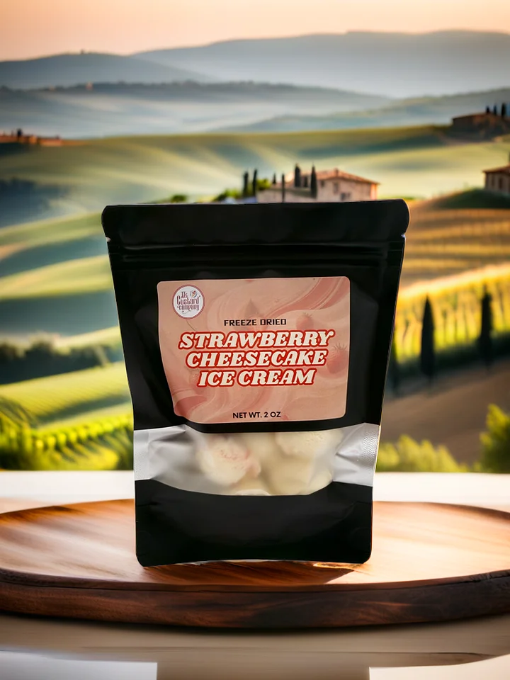 Strawberry Cheesecake Freeze Dried Ice Cream 🍓 (2oz) product image (2)