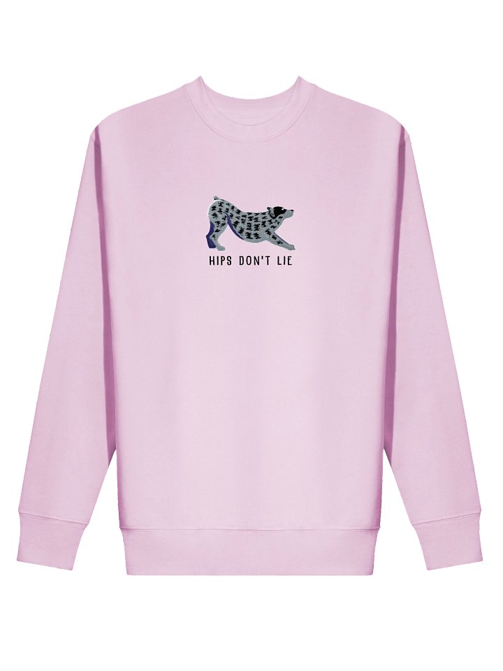 Hips Don't Lie Sweatshirt (Embroidered) of an Australian Cattle Dog(Blue Heeler 2) product image (58)
