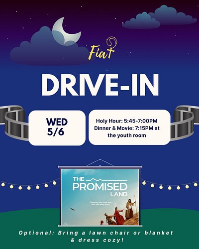 Drive-in night under the stars 🌙✨

Bring a lawn chair or blanket and settle in 🍿🎥

We’ll be watching The Promised Land… think...