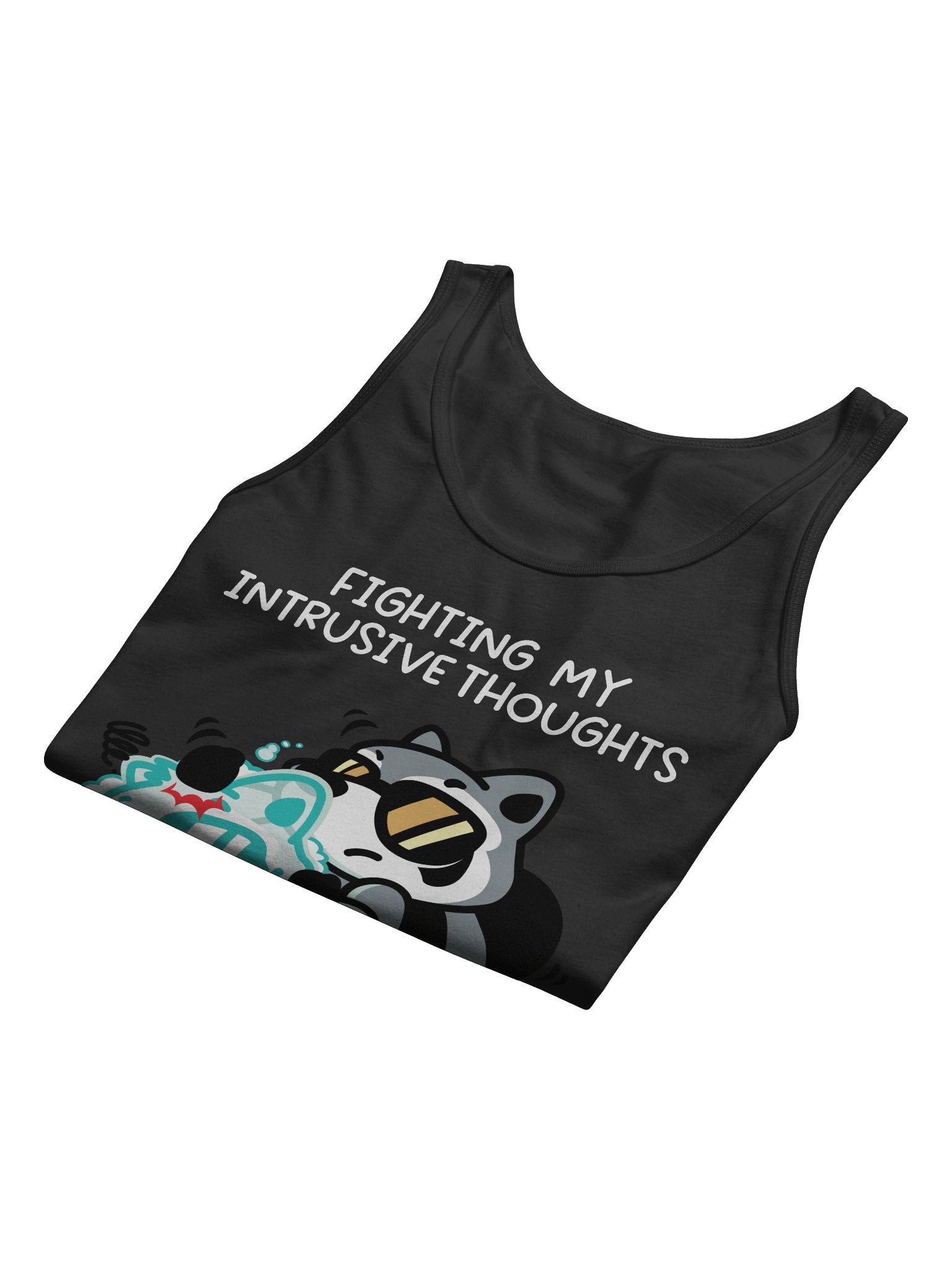 Fighting My Intrusive Thoughts Men's Tank product image (43)