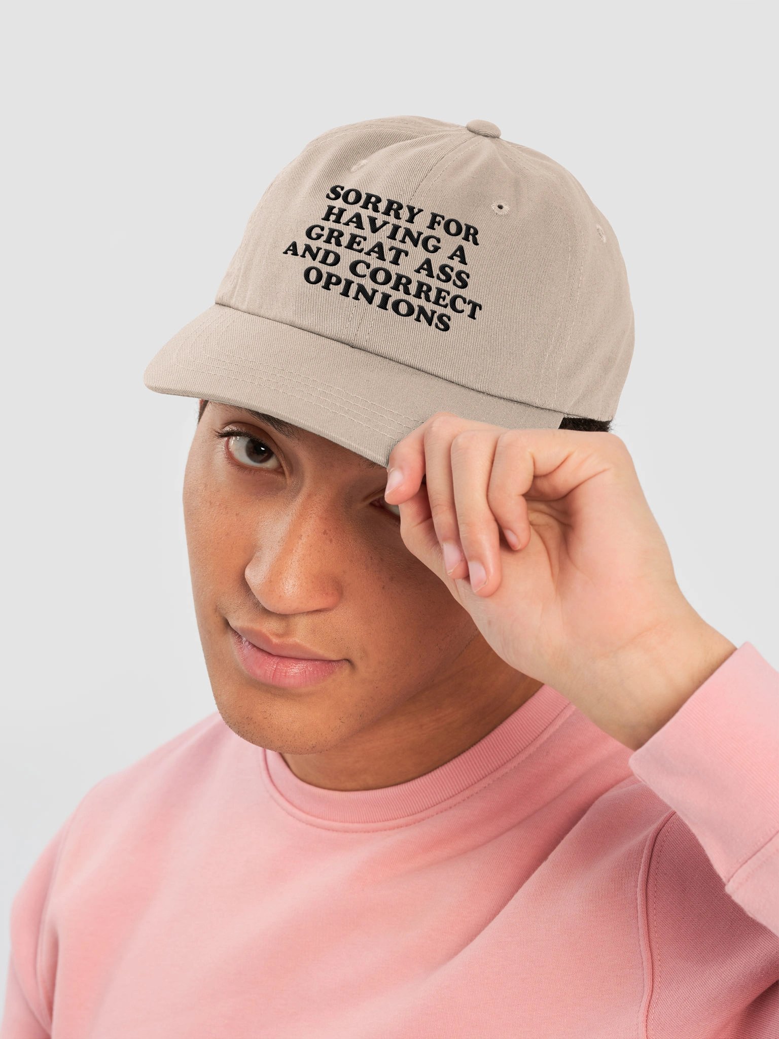 Funny Sarcastic Dad Hat – Sorry for Having a Great Ass & Correct Opinions product image (29)