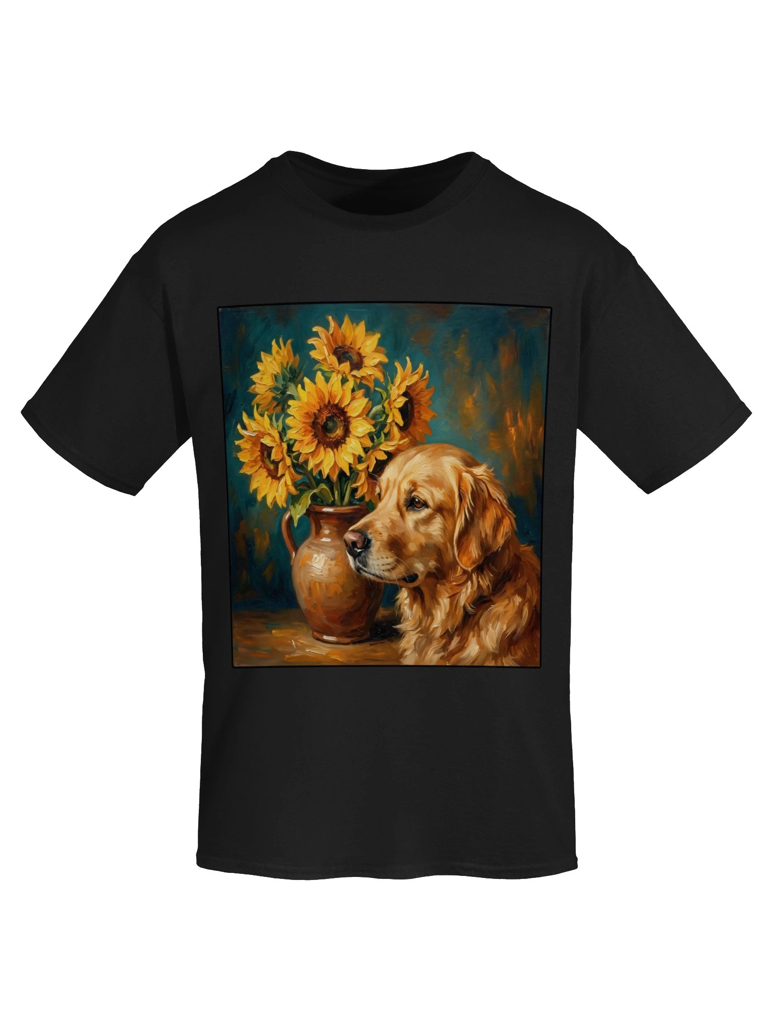 Sunflowers Golden Tee product image (25)
