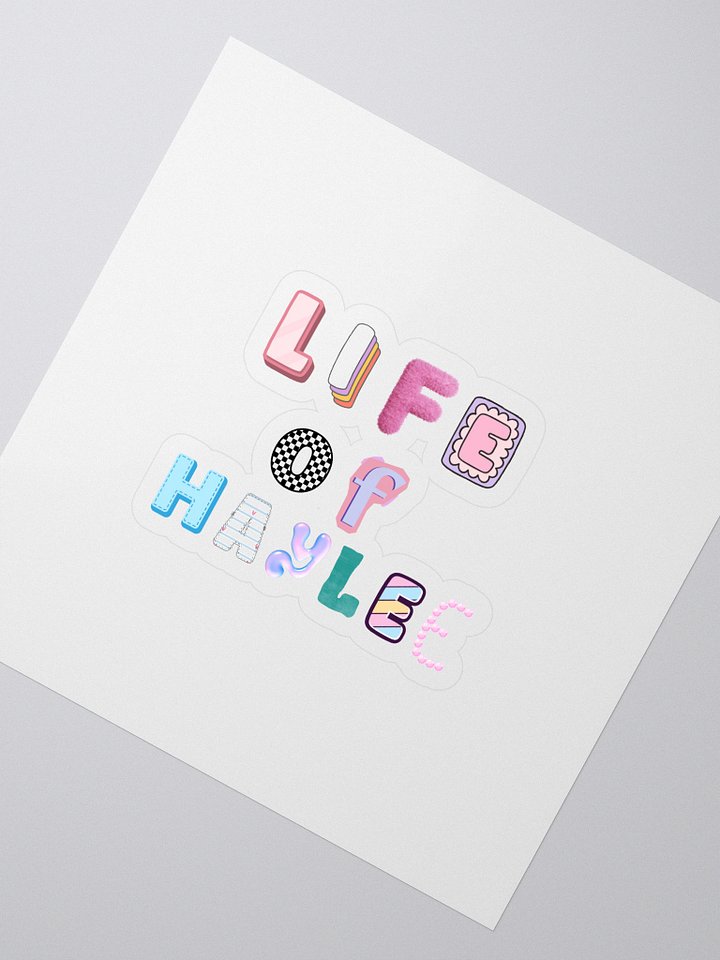 lifeofhaylee stickers product image (2)