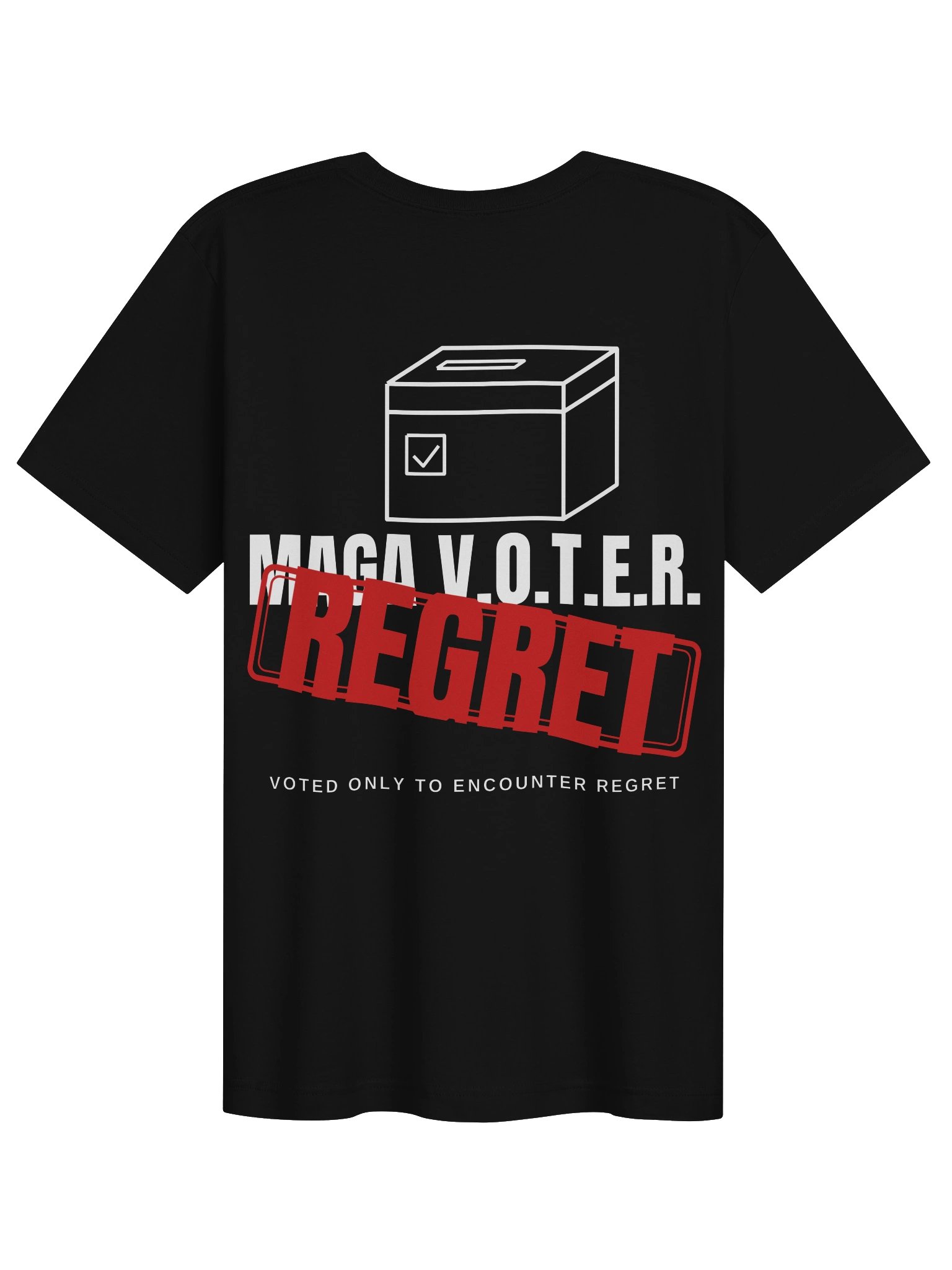 MAGA V.O.T.E.R. — Ballot Stamp Tee (Back Print) product image (2)