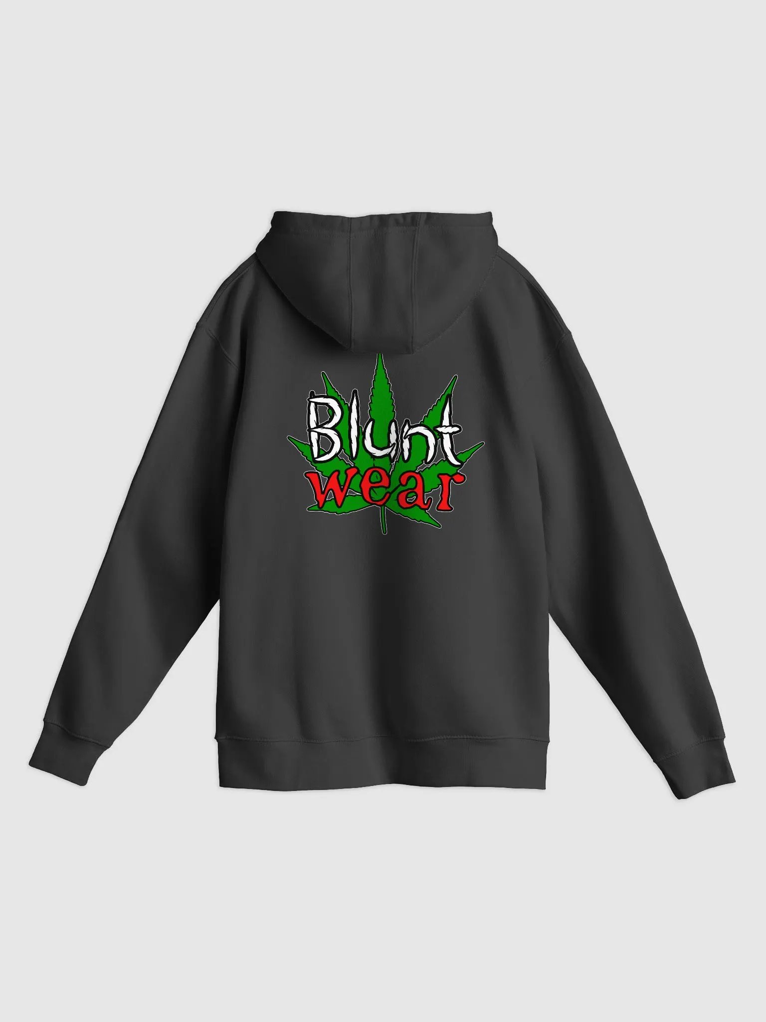 Marijuana Entertainment System Black Hoodie w Back product image (3)