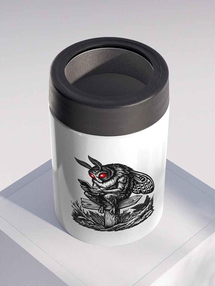 MOBILE MOTHMAN STAINLESS STEEL KOOZIE product image (2)