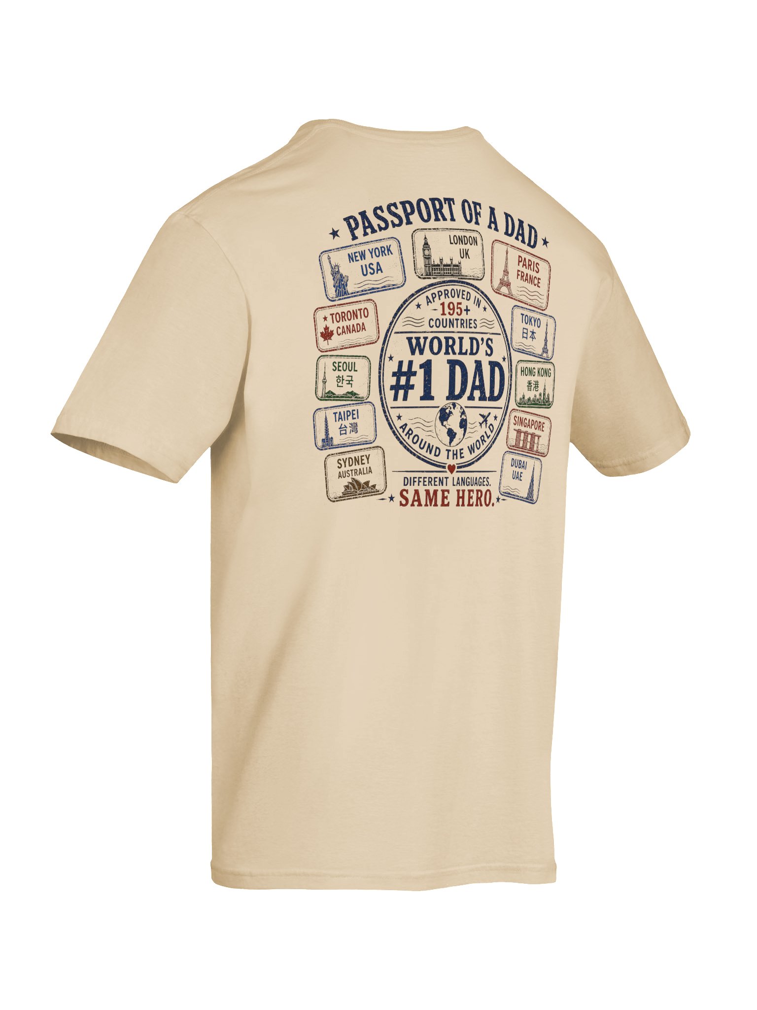 Dad Around the World Tee product image (48)