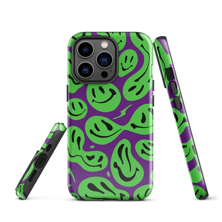 Radioactive Zombie Melted Happiness iPhone Case product image (2)
