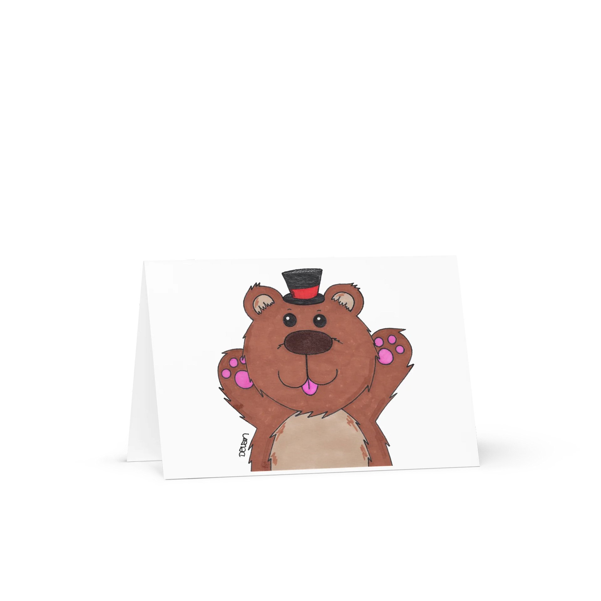 Motivational Animal Card: Bear product image (1)