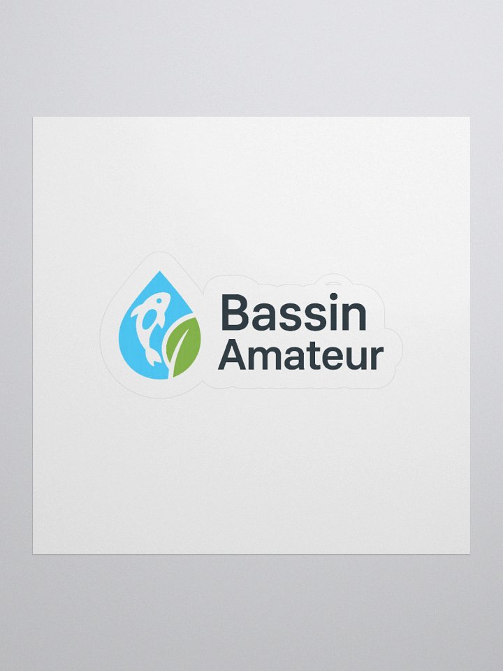 Sticker Bassin Amateur – Résistant & Design Nature product image (3)