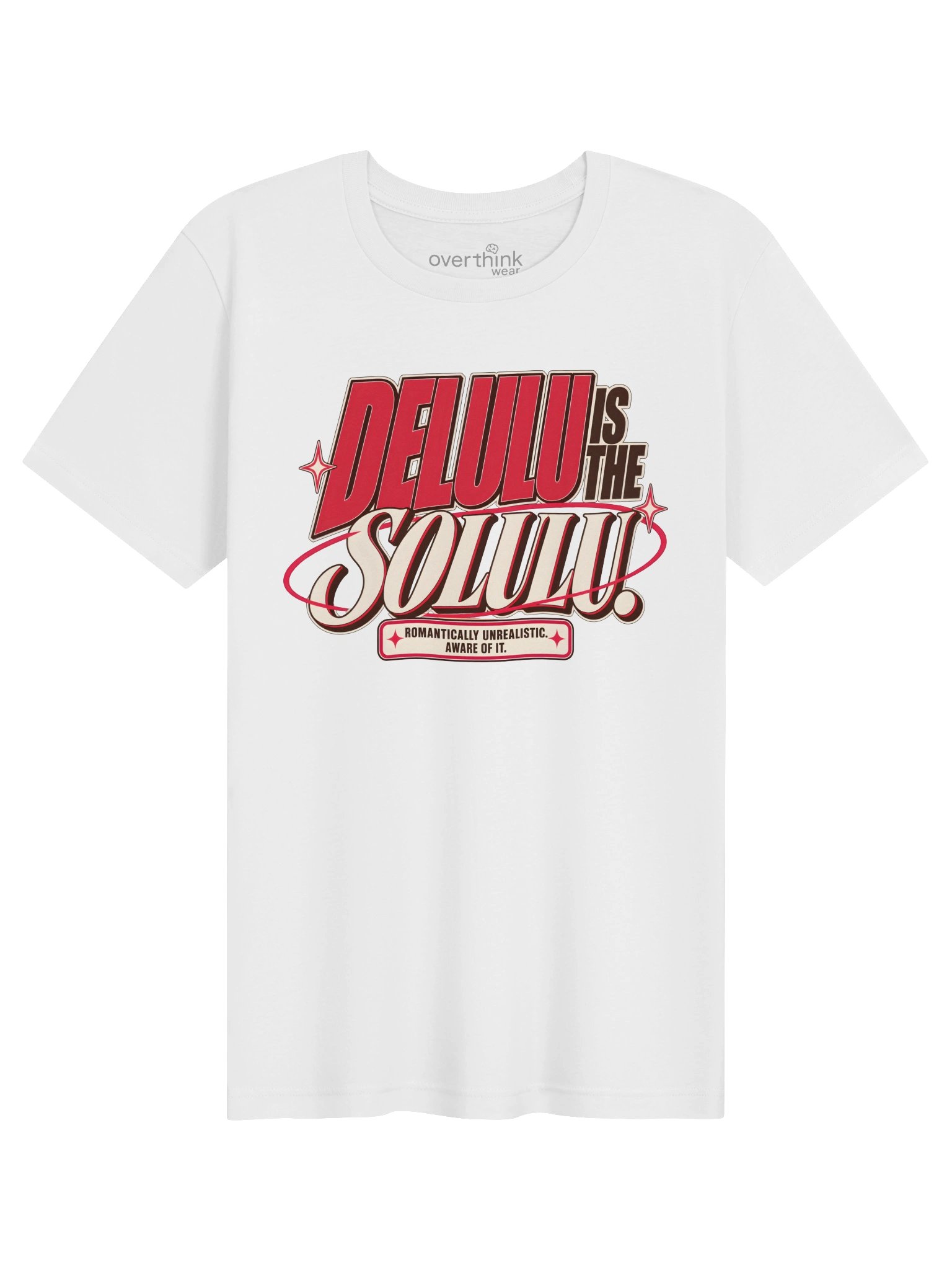 Delulu Is the Solulu – Funny Y2K Graphic T-Shirt for Women product image (2)