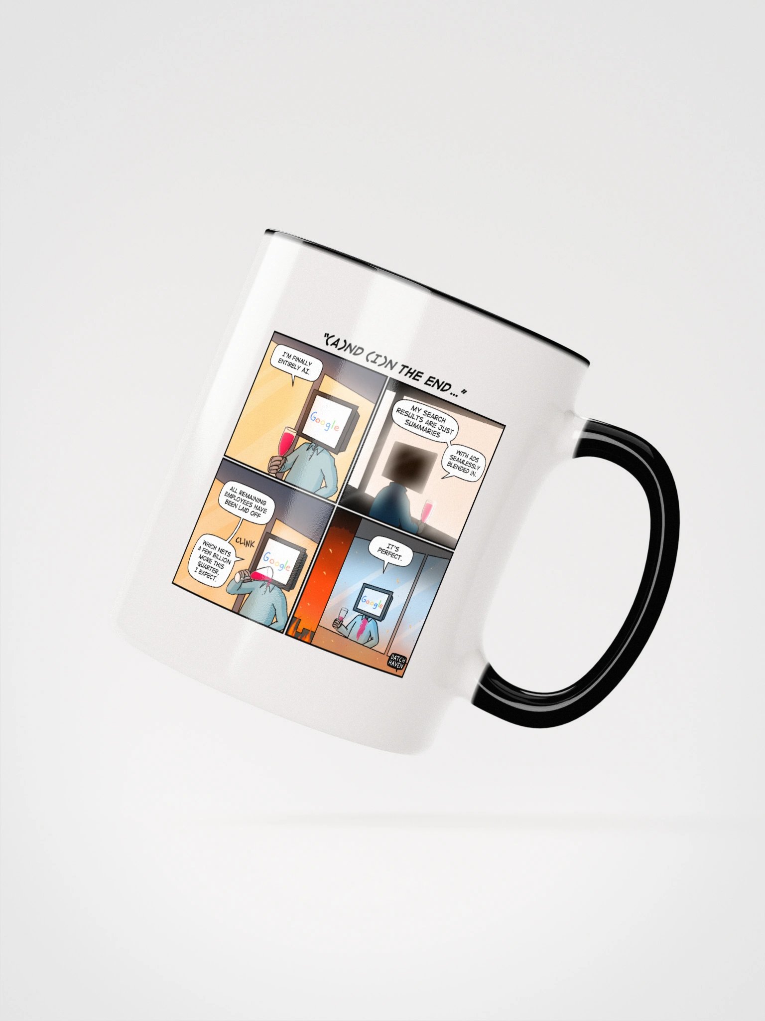 "(A)nd (I)n the end…" mug product image (4)
