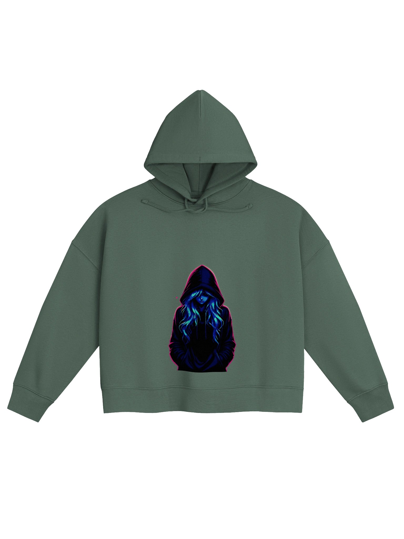Neon Hooded Cyberpunk Hoodie product image (1)