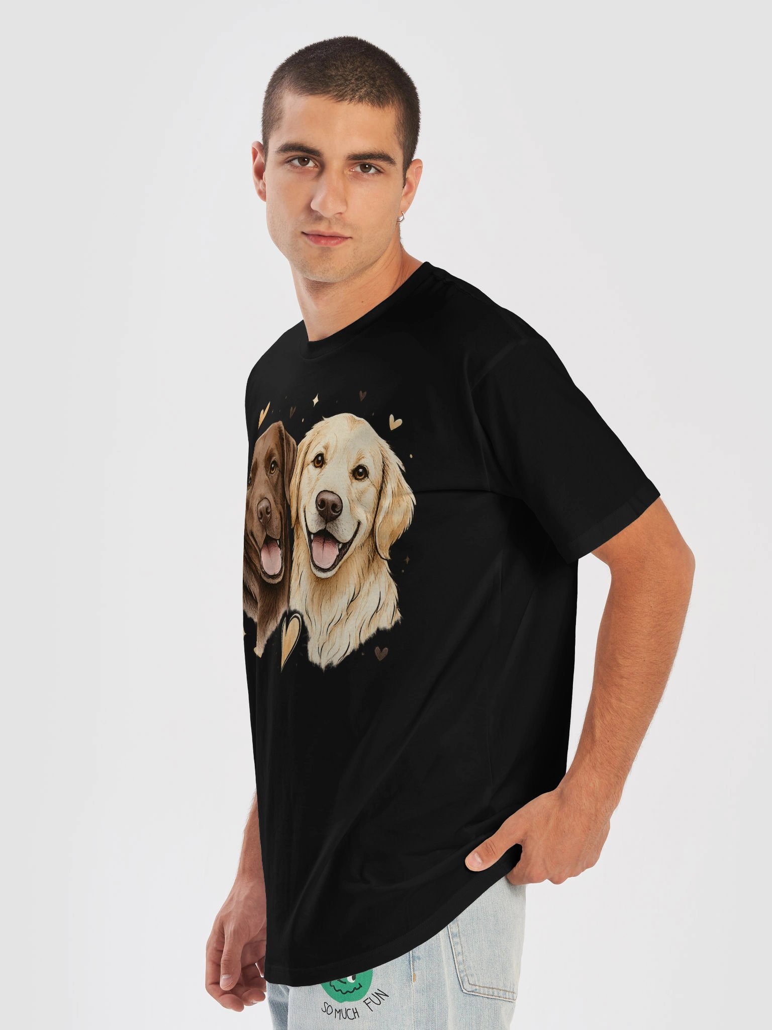 Happy Labrador Duo Tee product image (27)