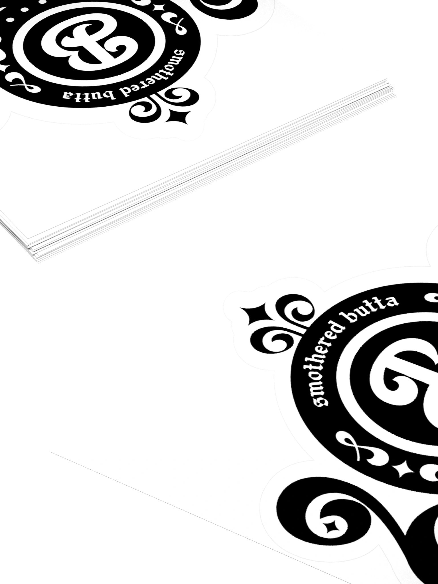 The B Logo sticker product image (4)