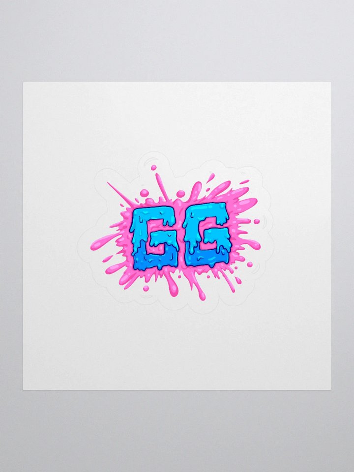 GG Drip Kiss Cut Stickers product image (1)