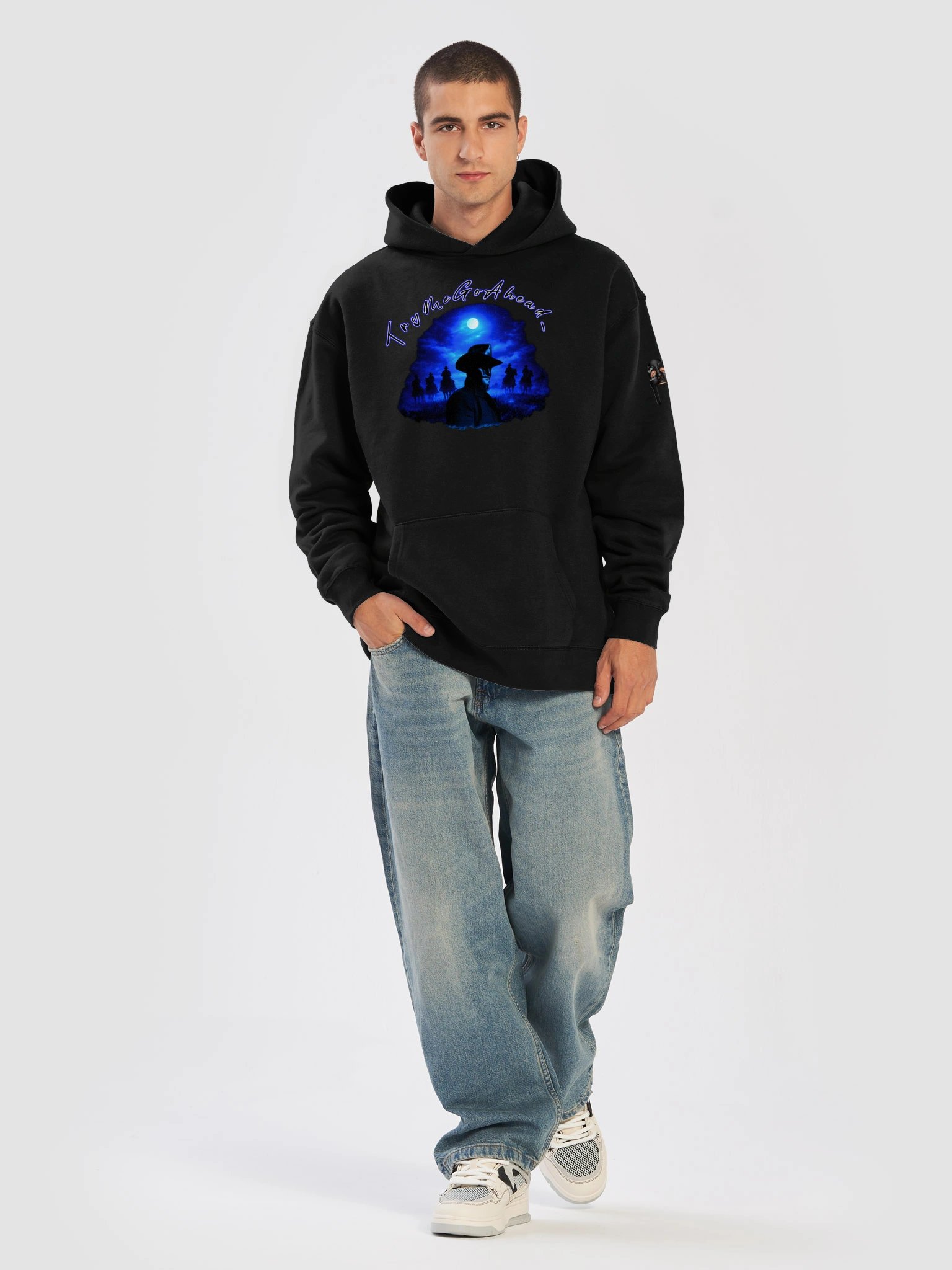 TryMeGoAhead_ Redemption Premium Relaxed Hoodie (blue) product image (5)