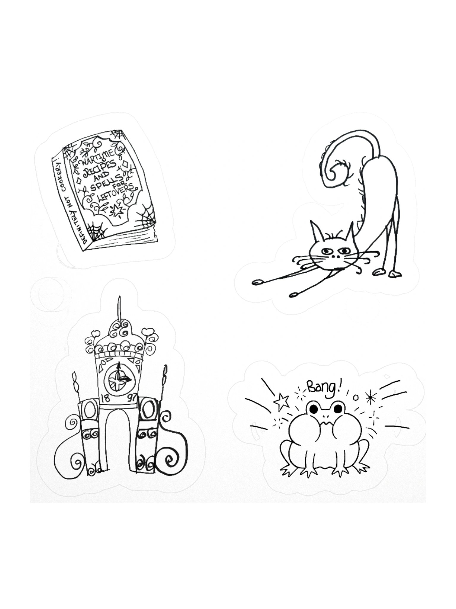 Witchy Woo Stickers product image (1)