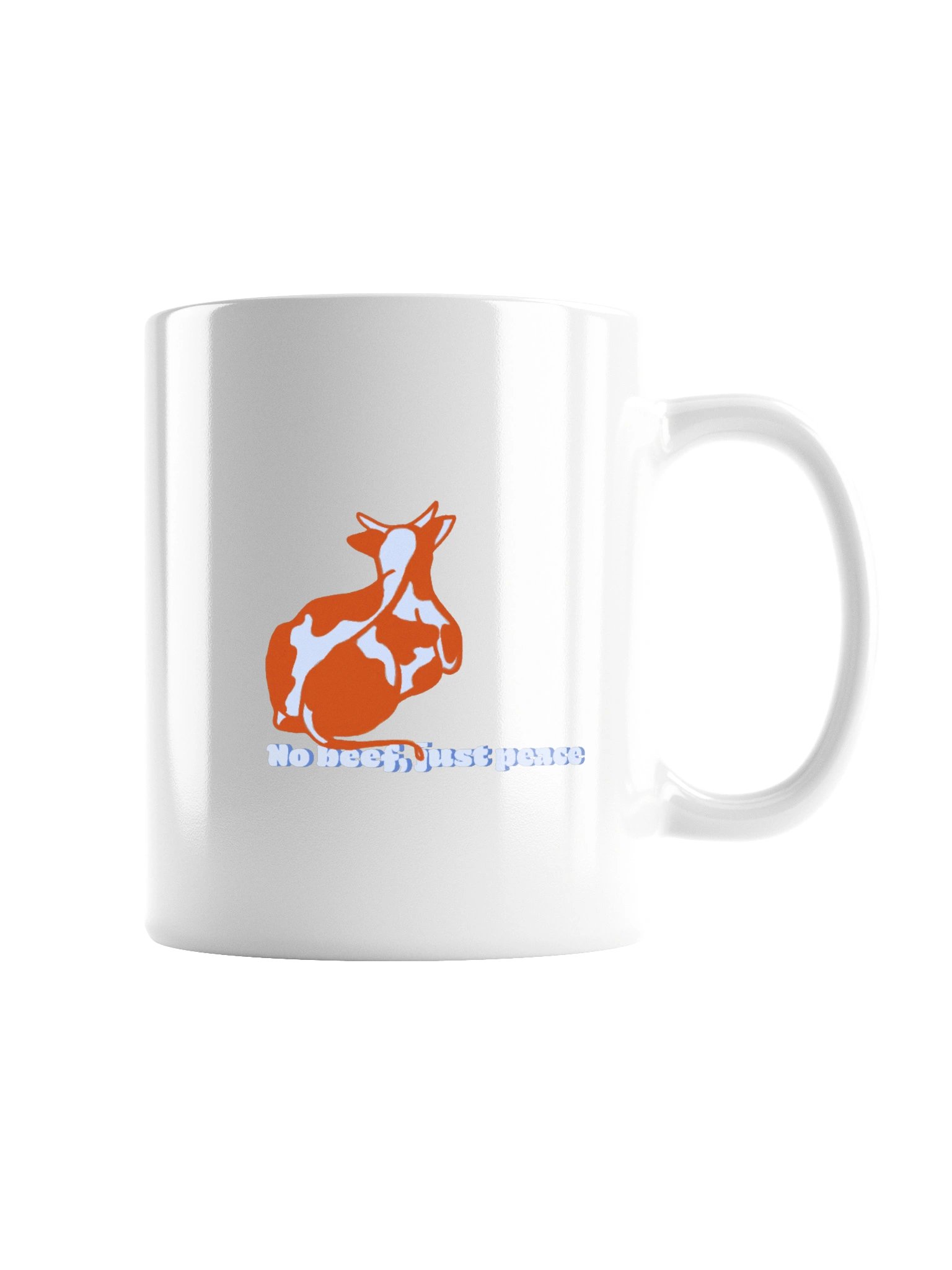 No beef, just peace - Mug product image (3)