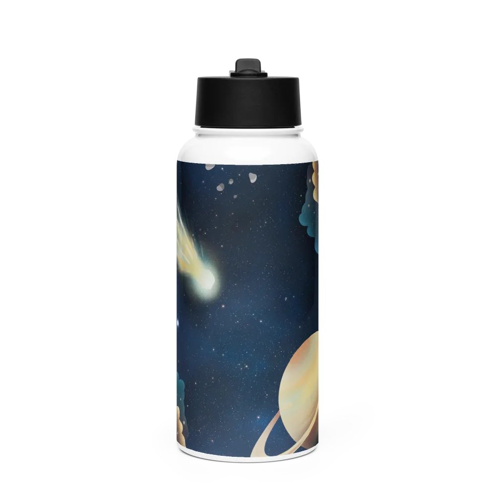 Galactic Glow Stainless Steel Water Bottle product image (1)
