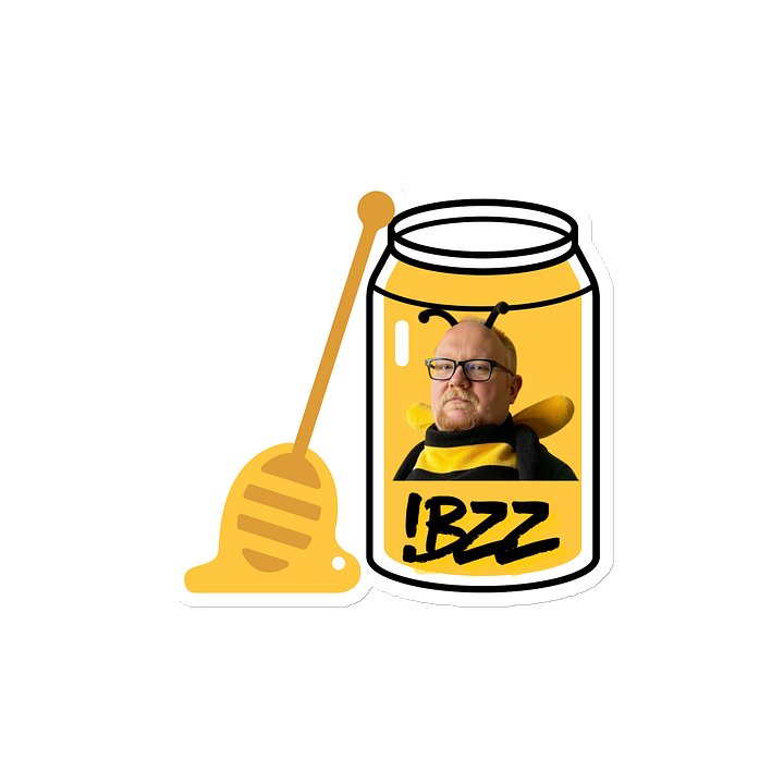 J2Bee Honey Jar Die-Cut Magnet product image (2)