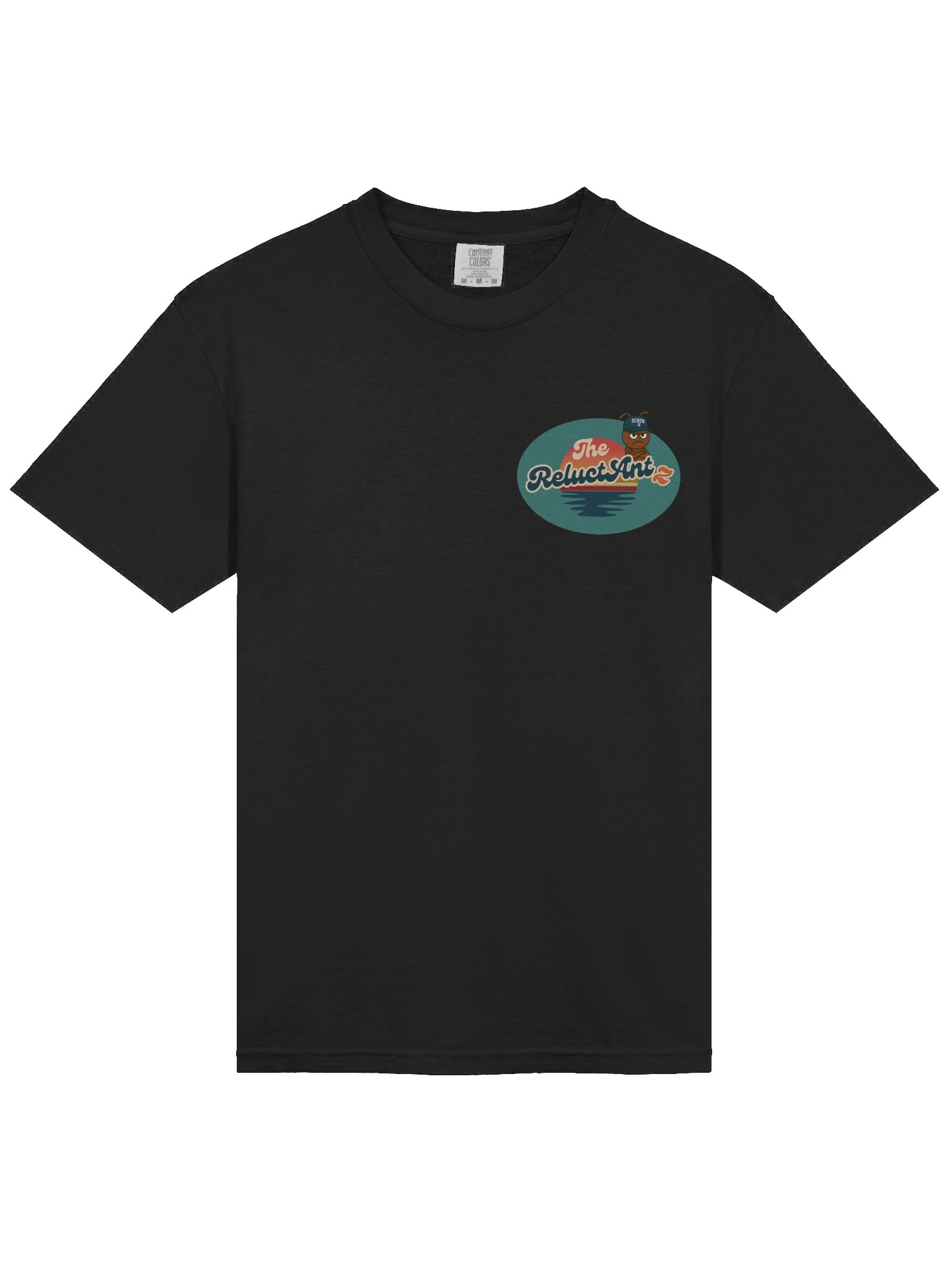 Screw U T-Shirt by The ReluctAntz – Black product image (3)