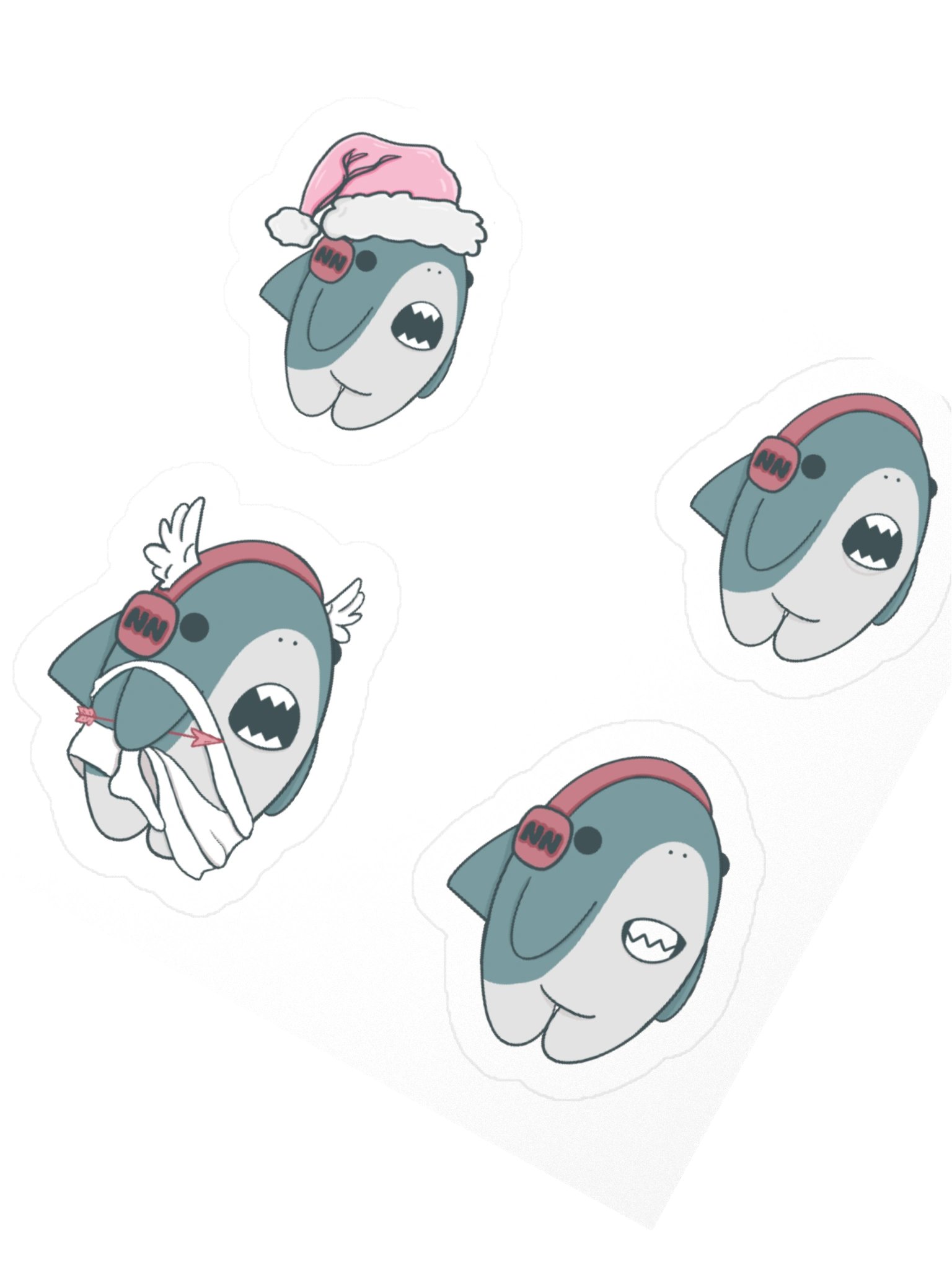SHARK STICKERS V2 product image (5)