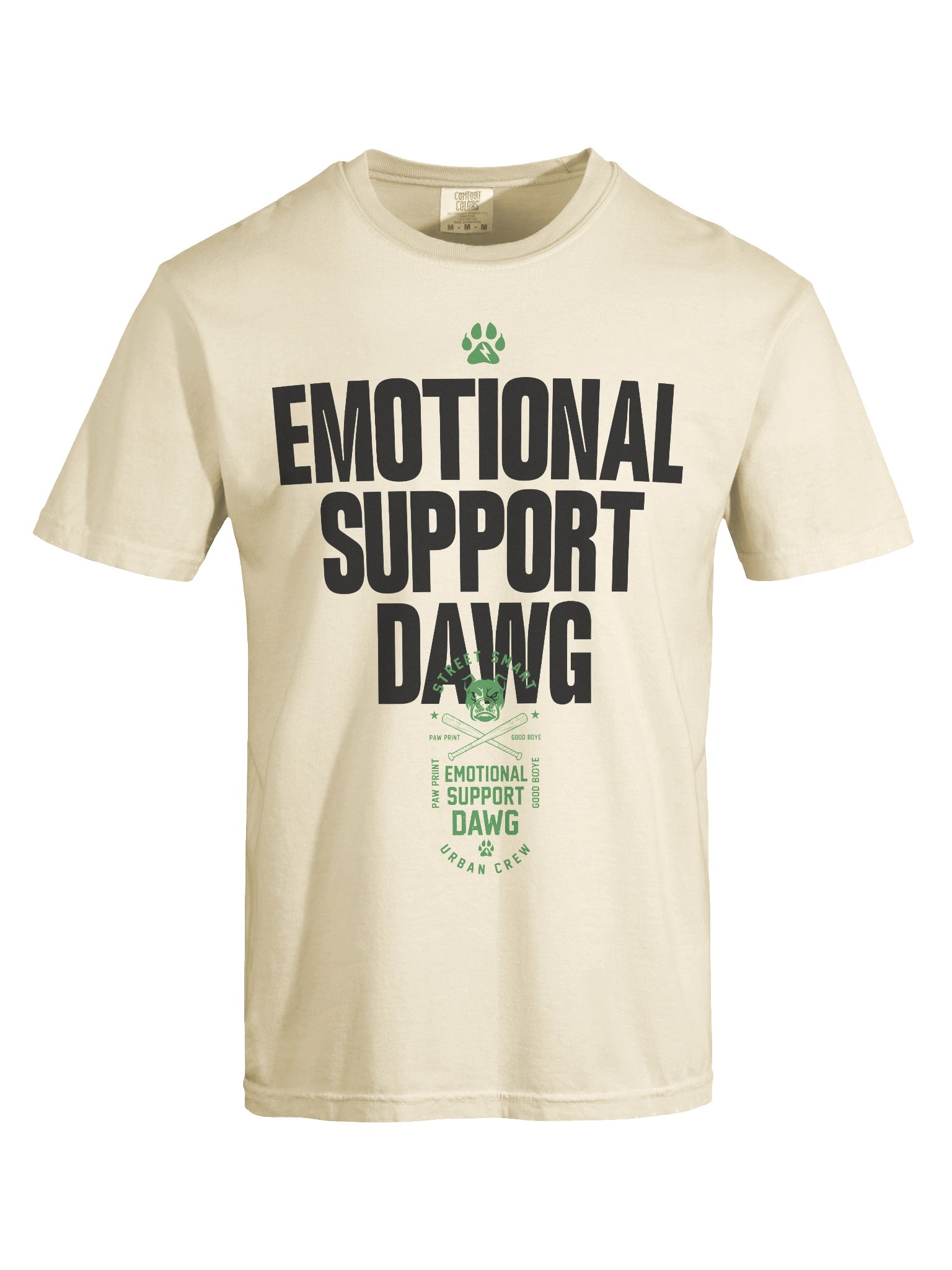 Emotional Support Dawg (Cream Tee II) product image (7)
