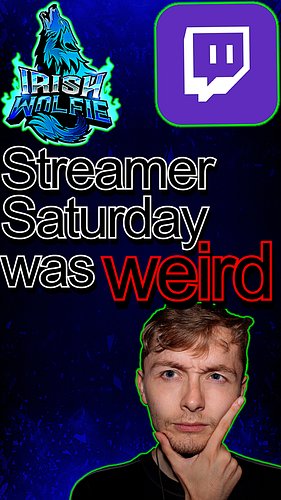 Twitch Stream Saturday produces some unusual moments...
You should tune in next Saturday 6PM GMT on Twitch 😏
.
Enjoy the clip...