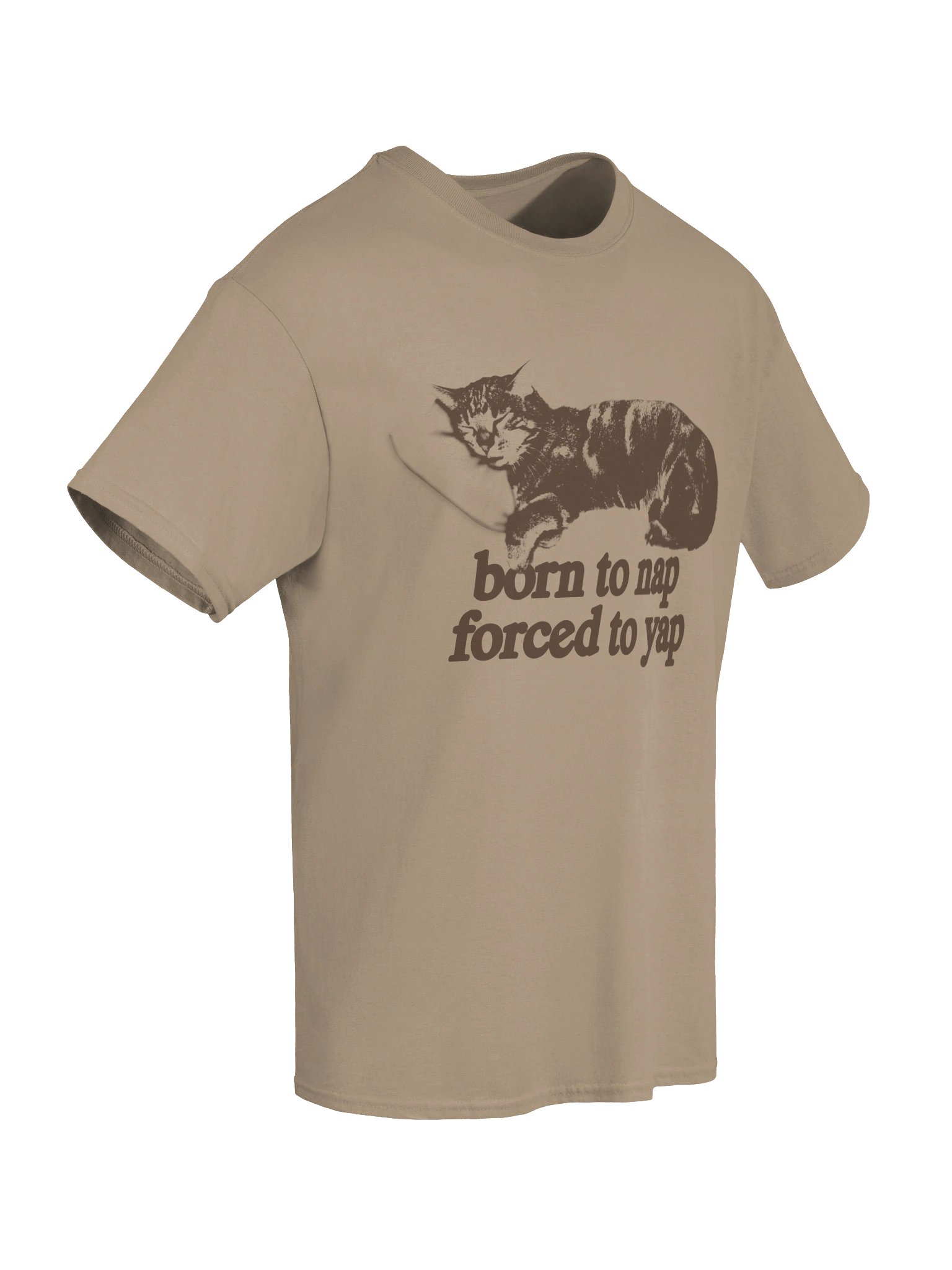 Born to Nap Forced to Yap - Cat T-shirt [Alternate Version] product image (16)