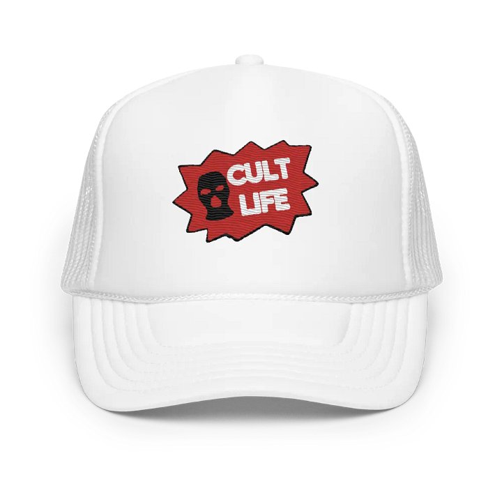 CULT LIFE HAT WHITE product image (1)