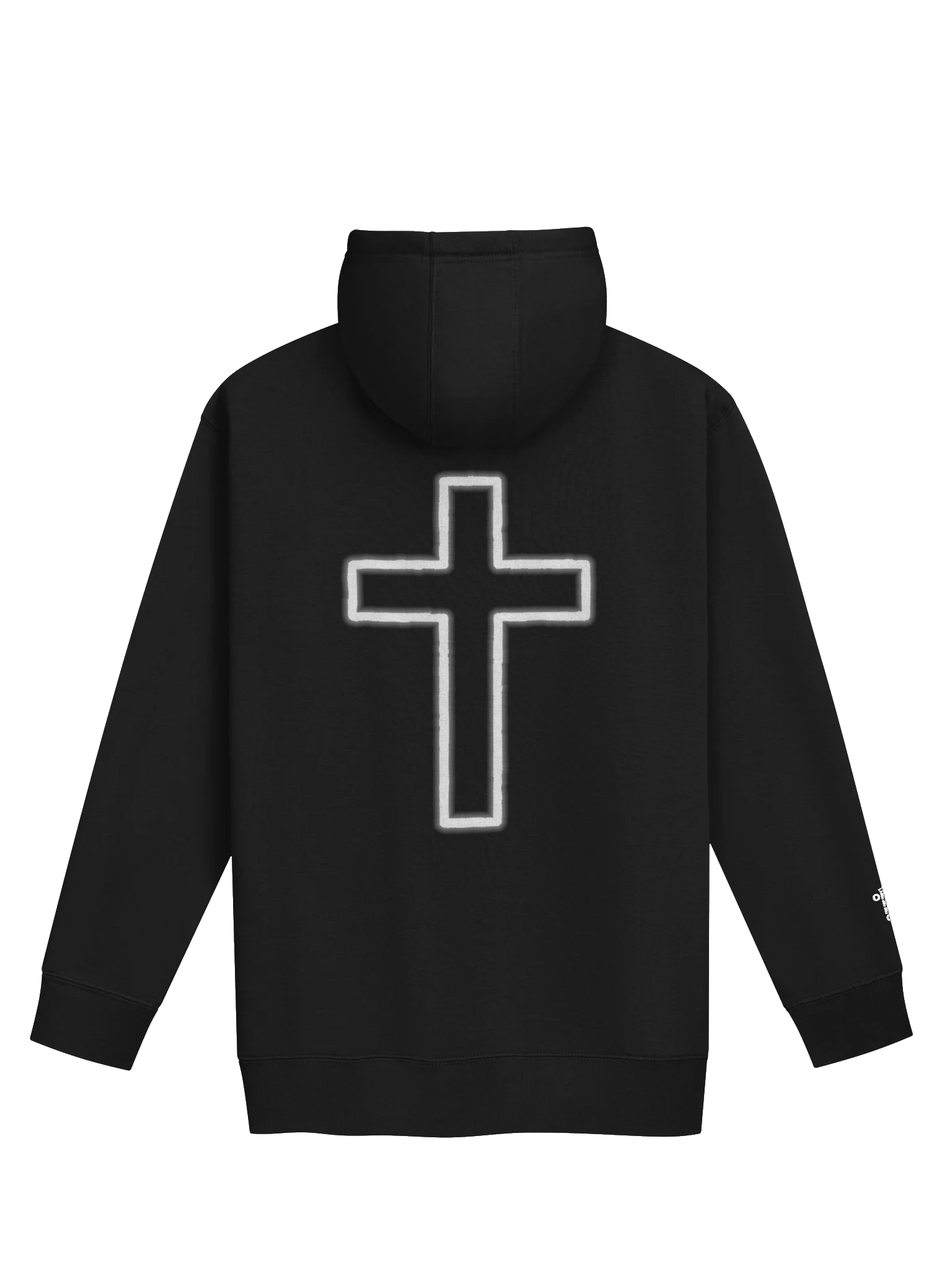 ONE KING Saved Premium Soft Blend Hoodie with embroidered sleeve logo product image (1)
