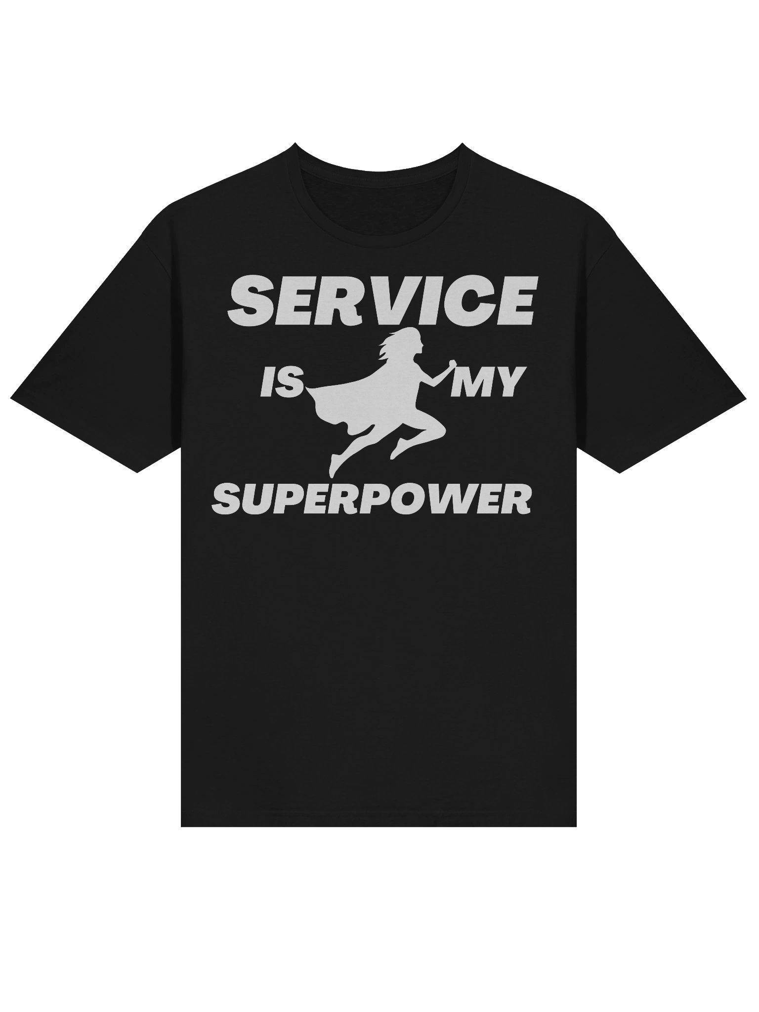Service Is My Superpower T-Shirt (Female) product image (3)