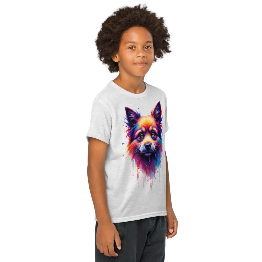 Vibrant Pup Splash Youth Tee product image (69)