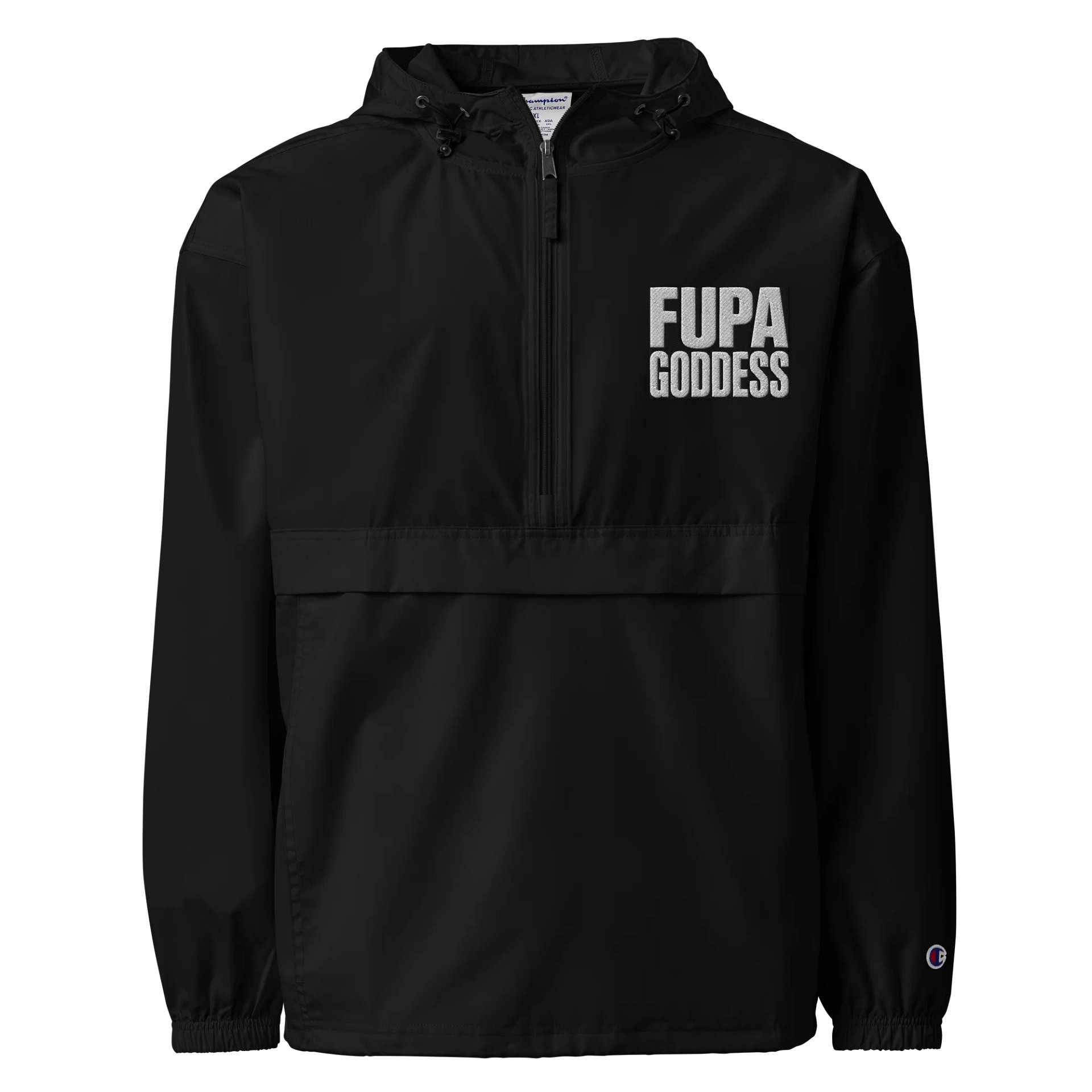 Champion jacket with embroidered logo product image (1)