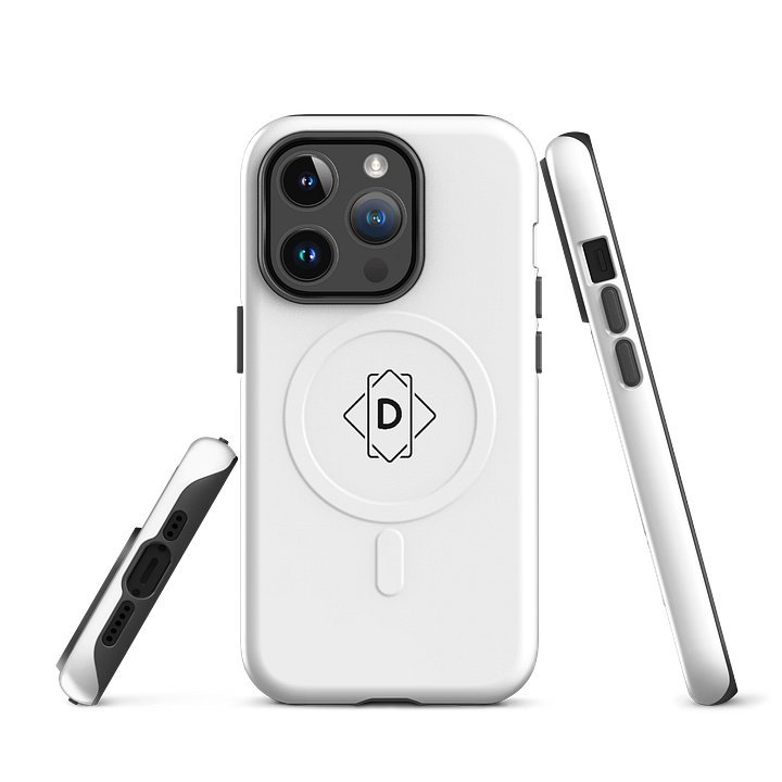 DIMBER Signature MagSafe Case - Minimalist White product image (5)