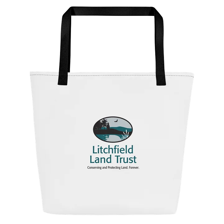 Litchfield Land Trust Tote Bag With Pocket product image (1)