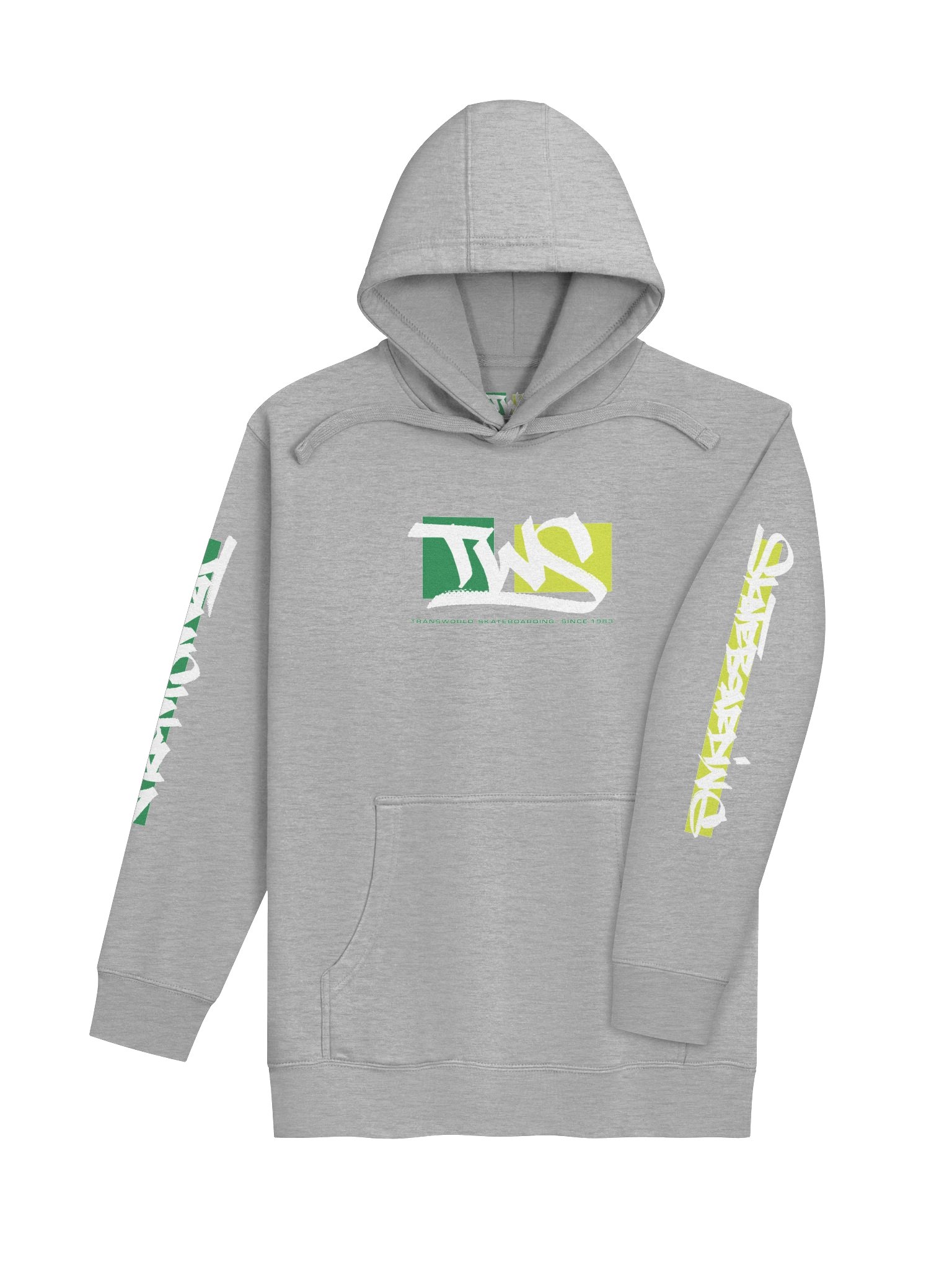 Eli Morgan Gesner Handstyle Heather Gray Hoodie product image (4)