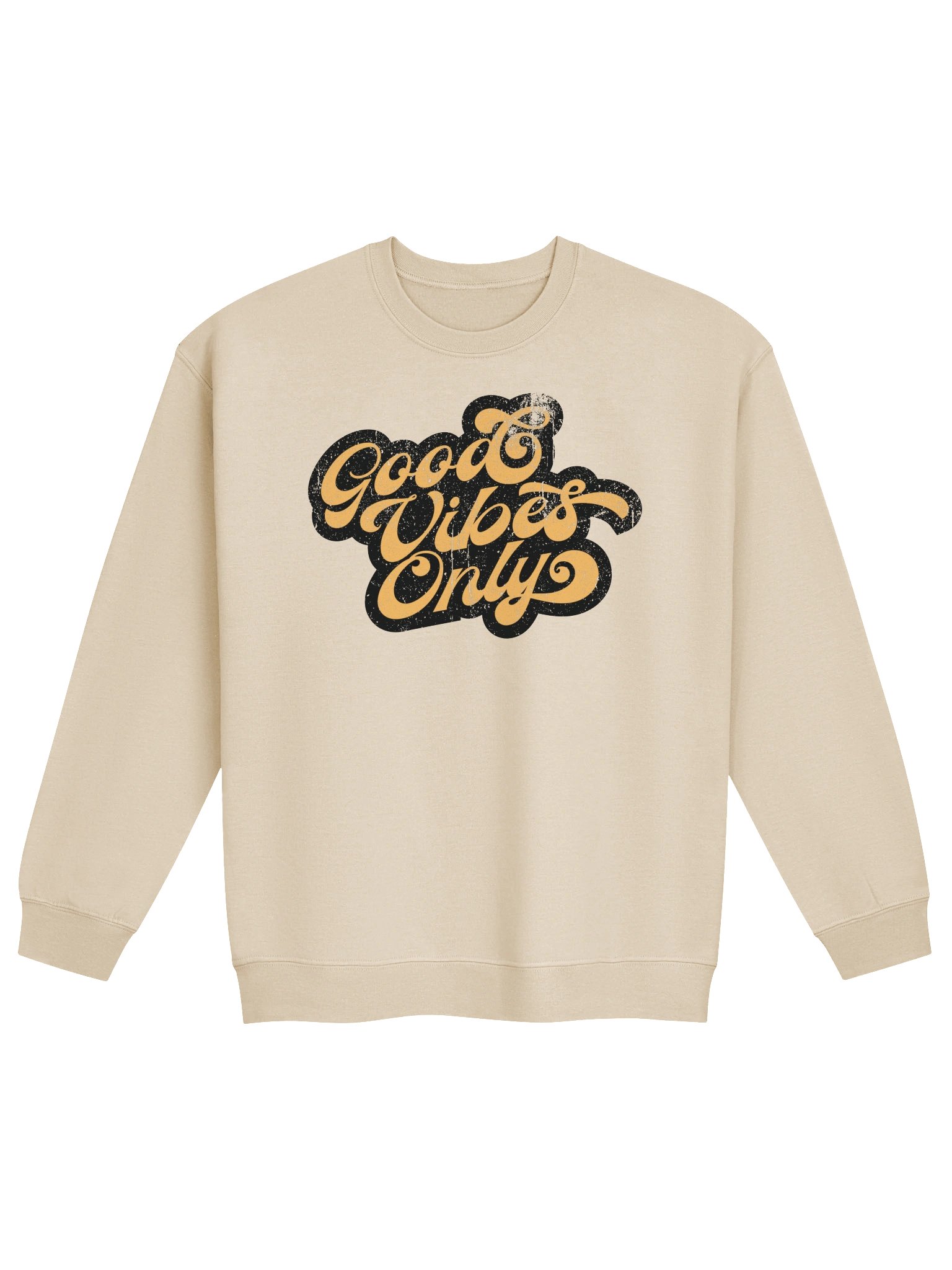 Good Vibes Only with Outline Crewneck Sweatshirt product image (11)