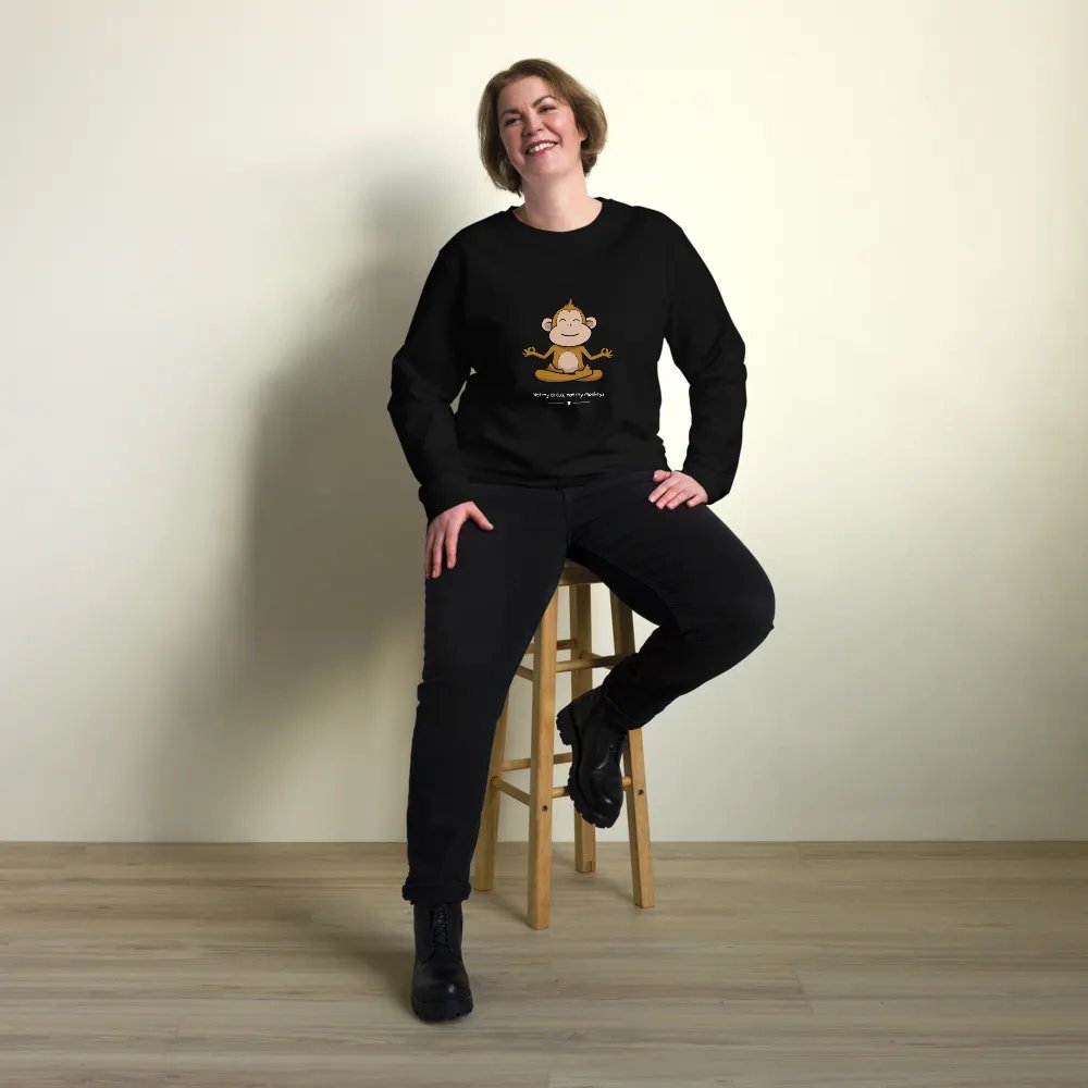 Not my circus not my monkeys Unisex Organic Sweatshirt product image (11)