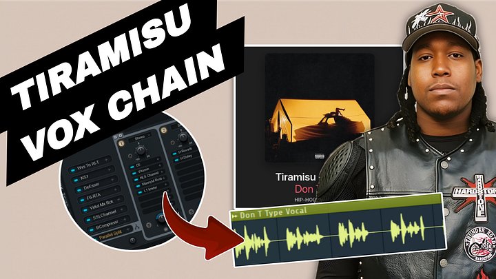 Don Toliver “Tiramisu” Recording & Mixing Template (Waves StudioRack Only) product image (1)