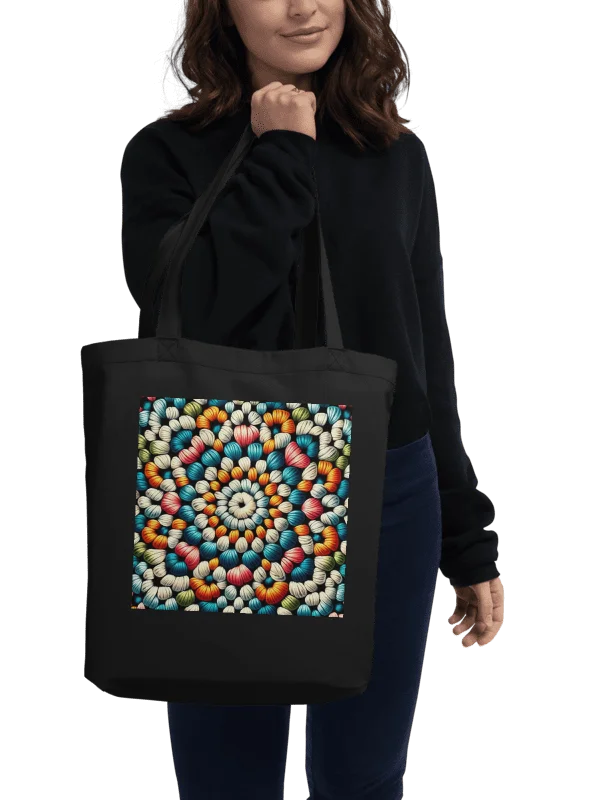 Blue Hues Kaleidoscope Tote product image (6)