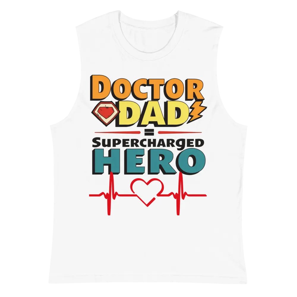 Supercharged Doctor Dad Muscle Tank product image (2)