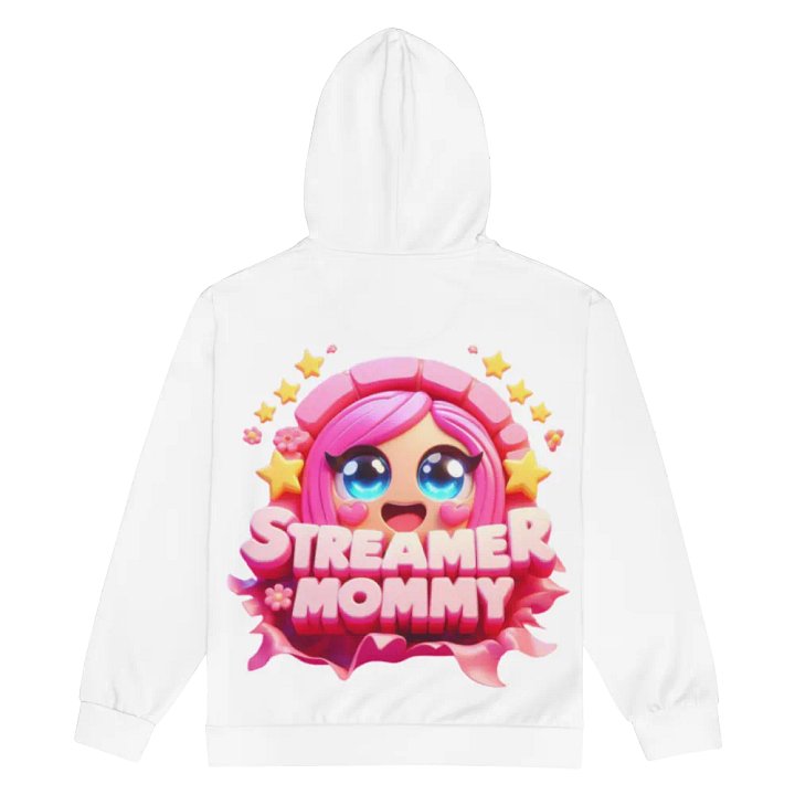 KILLA EMILY STREAMER MOMMY/LOGO ZIP UP HOODIE product image (2)