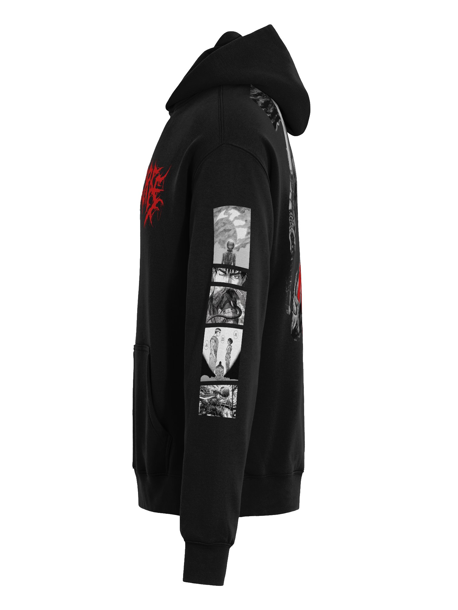 Oversized Berserk hoodie product image (5)