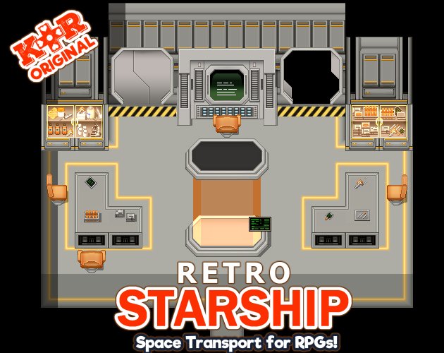 SAMPLE MAPS: Retro Starship product image (1)