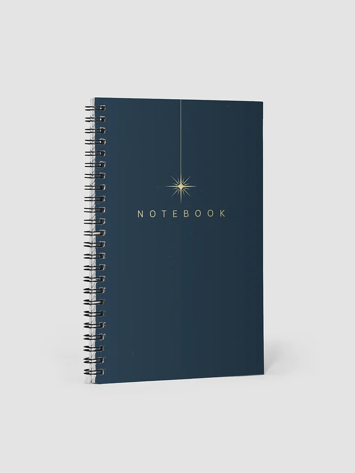 Minimal Gold Star Notebook product image (1)