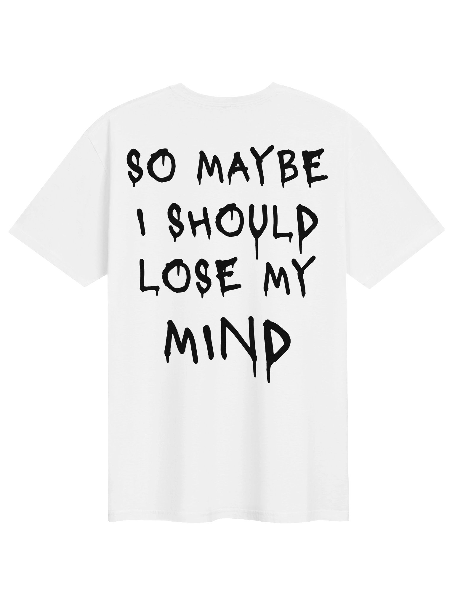 Lose My Mind Tee (White) product image (1)