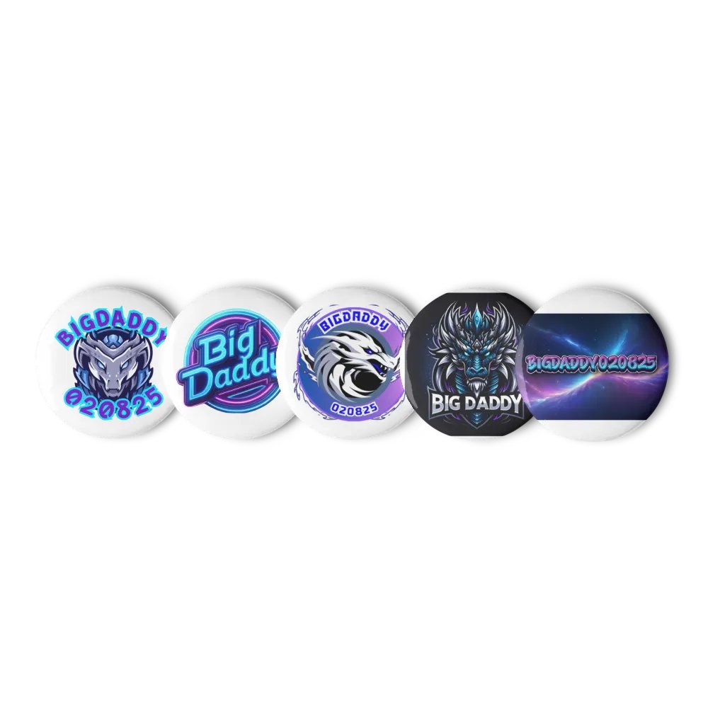 bigdaddy pins (assorted) product image (3)
